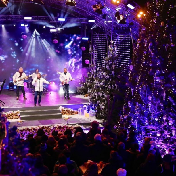 Stars & tolle Stimmung bei der TV-Aufzeichnung der "Zauberhaften Weihnacht" ©krivograd_ip-media
